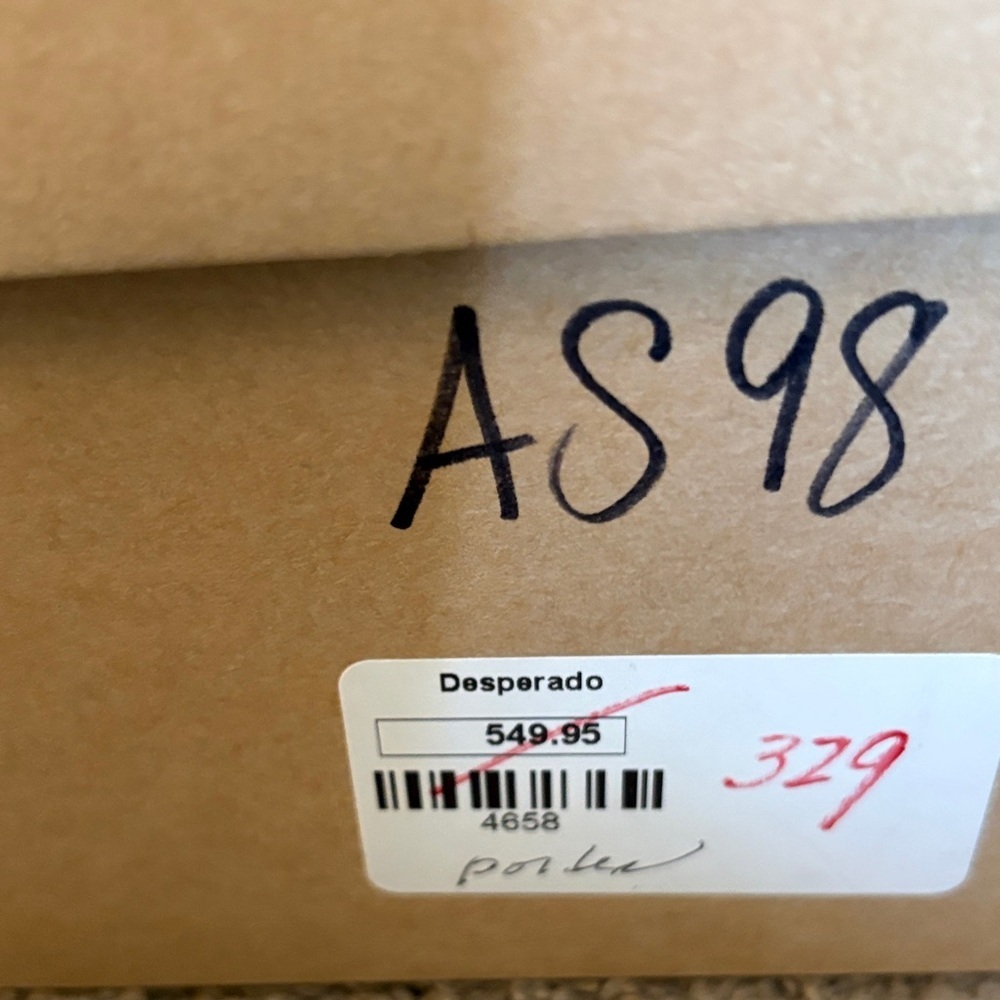 A.S. 98 Porter ankle boots in calvados Brown. Handmade in Italy. NWT. Sz 37. - Picture 9 of 9